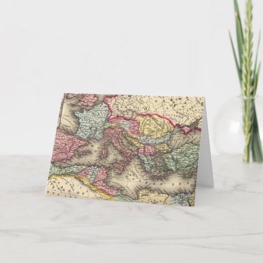 Carte de l'Empire romain (Devant)