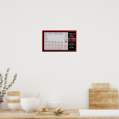 Carte de l'emplacement du tableau (horizontale) (Cuisine)