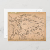 Carte de l'Encampement de Valley Forge (déc. 1777- (Devant / Derrière)