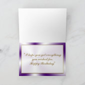 Carte de l'Enfant du Jour de la Mort (Intérieur)