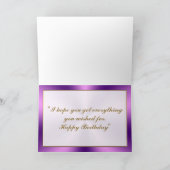 Carte de l'Enfant du Jour de la Mort (Intérieur)