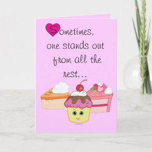 Carte de l'enseignant Valentine Sweet Shoppe