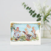 Carte de l'Est avec illustration Vintage (Debout devant)