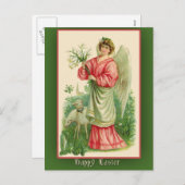 Carte de l'Est avec illustration Vintage (Devant / Derrière)