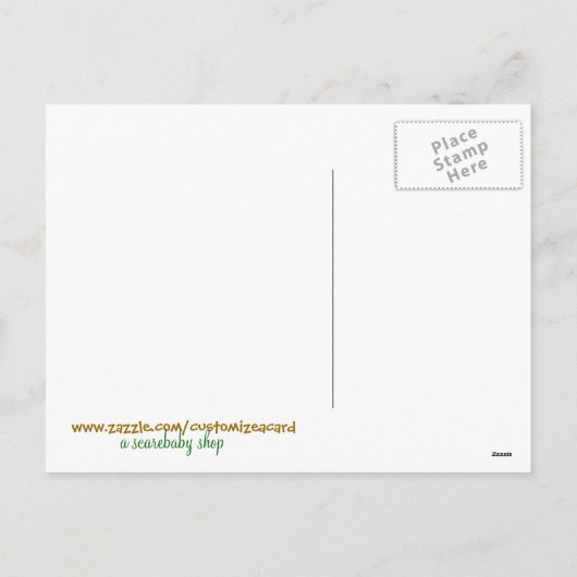 Carte de l'Est avec illustration Vintage (Dos)