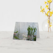 Carte de l'étang aux nénuphars (Fleur jaune)