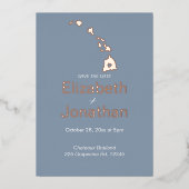 Carte de l'État d'Hawaii Script Sauvegarder la dat (Recto)