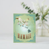 Carte de l'État d'Hawaii - Vert (Debout devant)