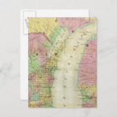 Carte de l'État du Michigan (Devant / Derrière)