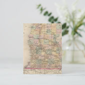 Carte de l'état du Michigan Atlas (Debout devant)