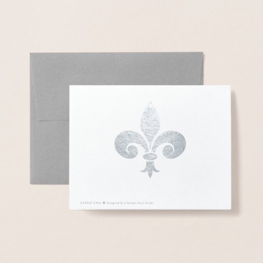 Carte de l'état du Michigan en or ou en argent non (Derrière avec enveloppe)