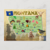 Carte de l'État du Montana (Devant)