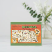Carte de l'État du Nebraska (Debout devant)