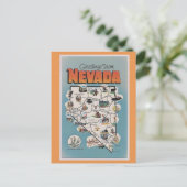 Carte de l'État du Nevada (Debout devant)