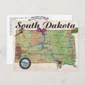 carte de l'État du SD (Devant / Derrière)