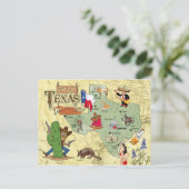 Carte de l'État du Texas (Debout devant)