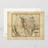 Carte de l'état du Texas (1846) (Devant / Derrière)