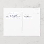 Carte de l'état du Texas marine bleu rose or maiso (Dos)