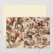 Carte de l'étoile de la constellation vintage par  (Devant / Derrière)