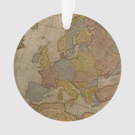 Carte de l'Europe | 1700 (devant)