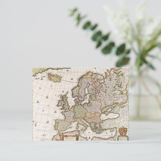 Carte de l'Europe 4 (Debout devant)