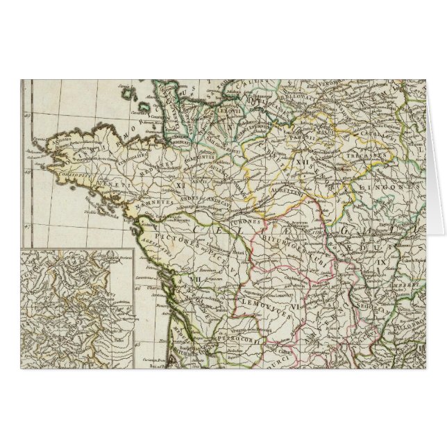 Carte de l'Europe antique (Devant horizontal)