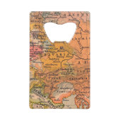 Carte de l'Europe centrale (Dos)