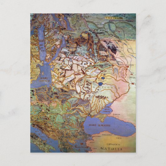 Carte de l'Europe centrale (Devant)