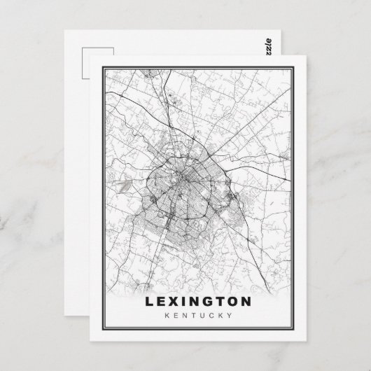 Carte de Lexington (Devant / Derrière)