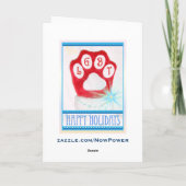 Carte de LGBT bonnes fêtes (Dos)