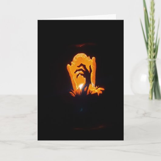 Carte de l'Halloween « Esprit Enfoui » (Devant)