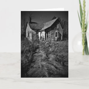 Carte de l'Halloween "Sentier de l'abandon"