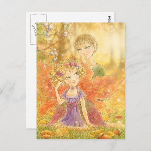 Carte de l'Harmonie d'Automne (Devant / Derrière)