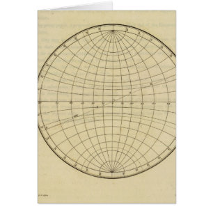 Carte de l'hémisphère
