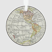 Carte de l'hémisphère occidental Globe Travel (dos)
