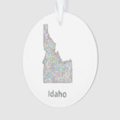 Carte de l'Idaho (devant)