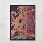 Carte de liens rose (Devant)