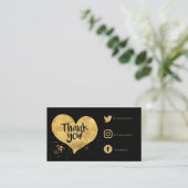 Carte de liens sociaux à effet de feuille pour les (Debout devant)