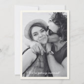 Carte de lieu de Save the date dessinée à la main (Dos)