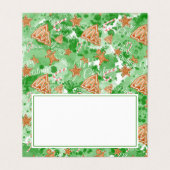 Carte de lieu du dîner de Noël | Pains d'épices et (Outside Unfolded)