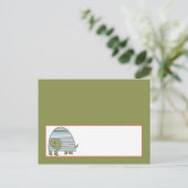 Carte de lieu écrite Laguna Beach Turtle Frog Pond (Debout devant)