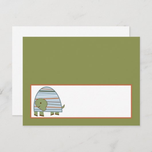 Carte de lieu écrite Laguna Beach Turtle Frog Pond (Devant / Derrière)