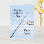 Carte de lignes père serré pour un pêcheur (Fleur jaune)