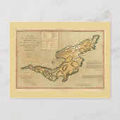 Carte de l'île de Bequia (1794) (Devant)