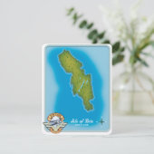 Carte de l'île de Bute (Debout devant)