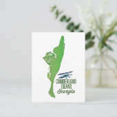 Carte de l'île de Cumberland (Debout devant)