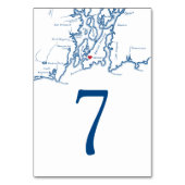 Carte de l'île de Newport Rhode Élégant Mariage de (Par défaut)