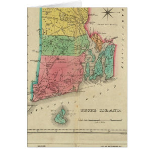 Carte De L'Île De Rhode
