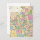 Carte de l'Illinois et du Missouri (Devant / Derrière)