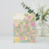 Carte de l'Illinois et du Missouri (Debout devant)